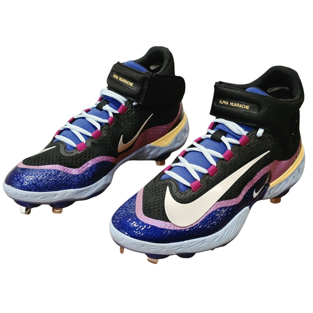 Nike Alpha Huarache Elite 4 Mid NRG Baseball Cleats Men's 13 IB5325-001 NWOB